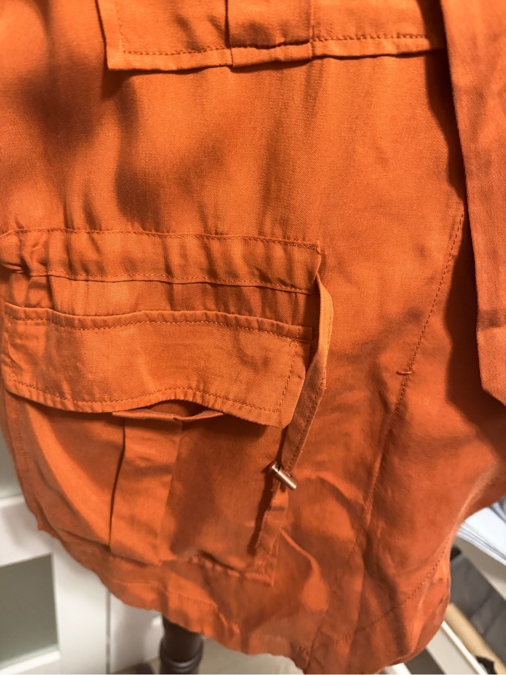Reitman's Open Front Jacket Rust Orange - Picture 5 of 11